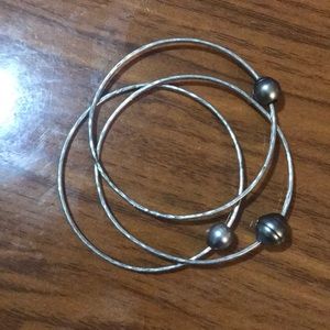 3 Tahitian Pearl Bangles